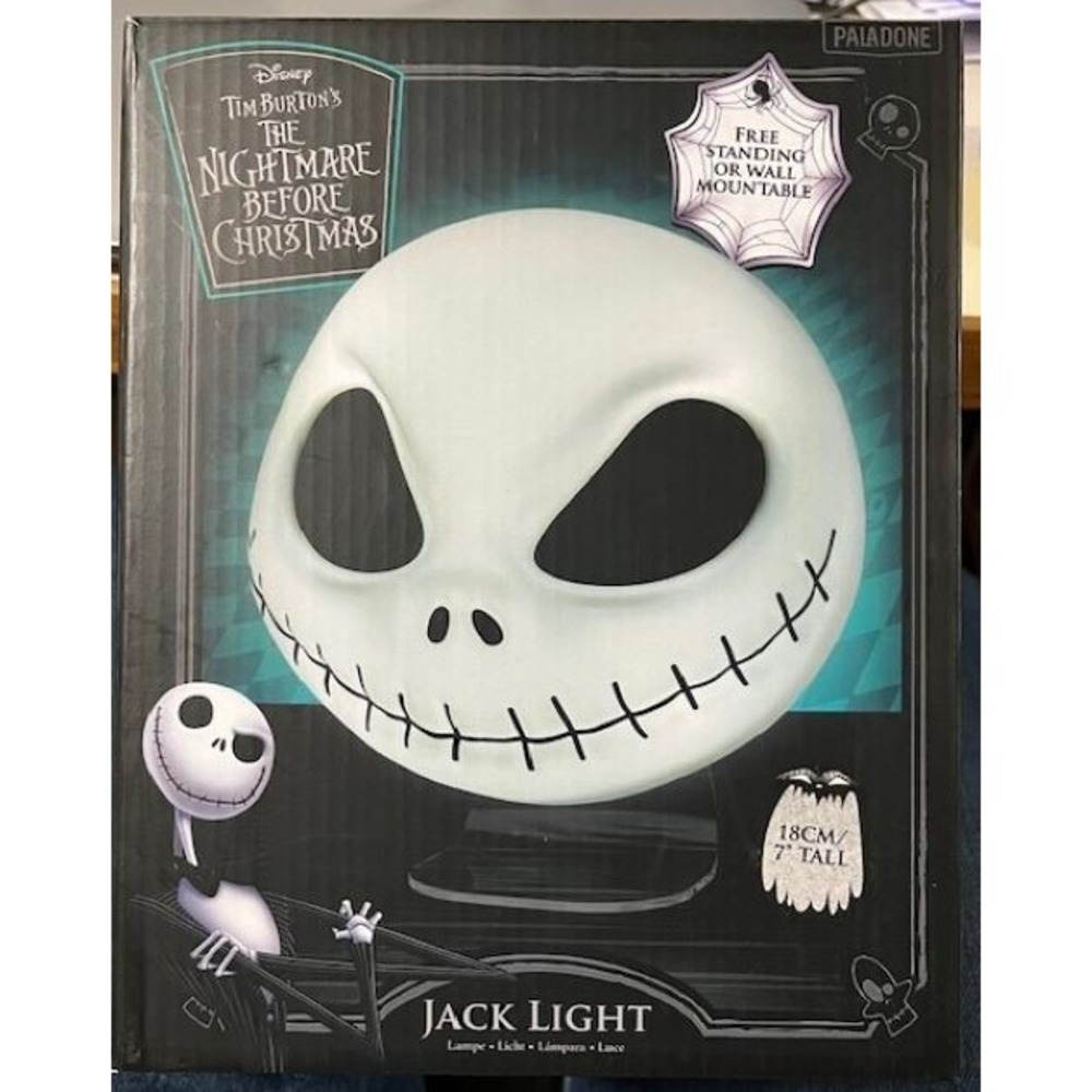 Jack Skellington Nightmare Before Christmas Light - Paladone - New in box